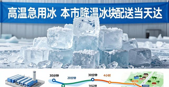 降温冰块配送流程_高效靠谱冰块运输_相城降温冰块配送